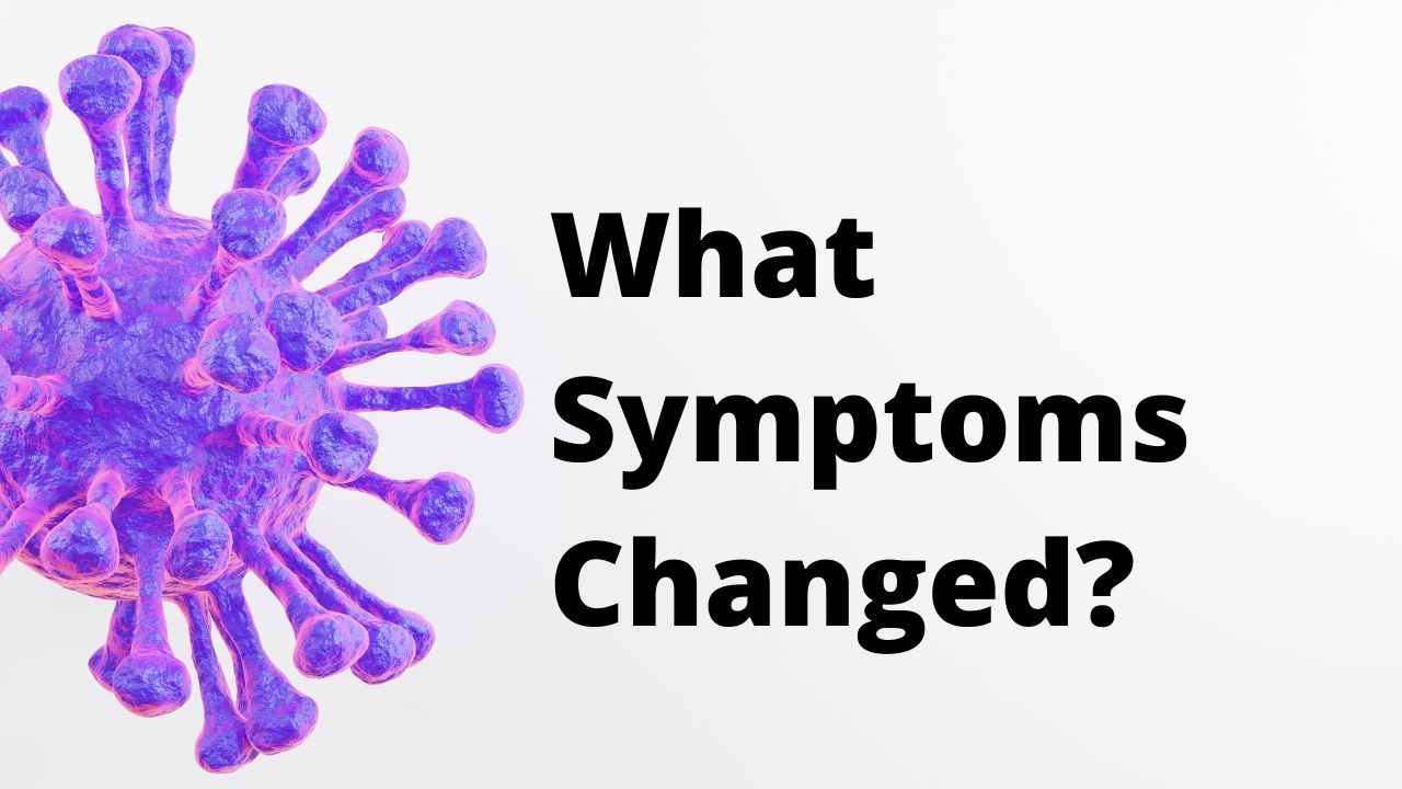 What Symptoms Changed