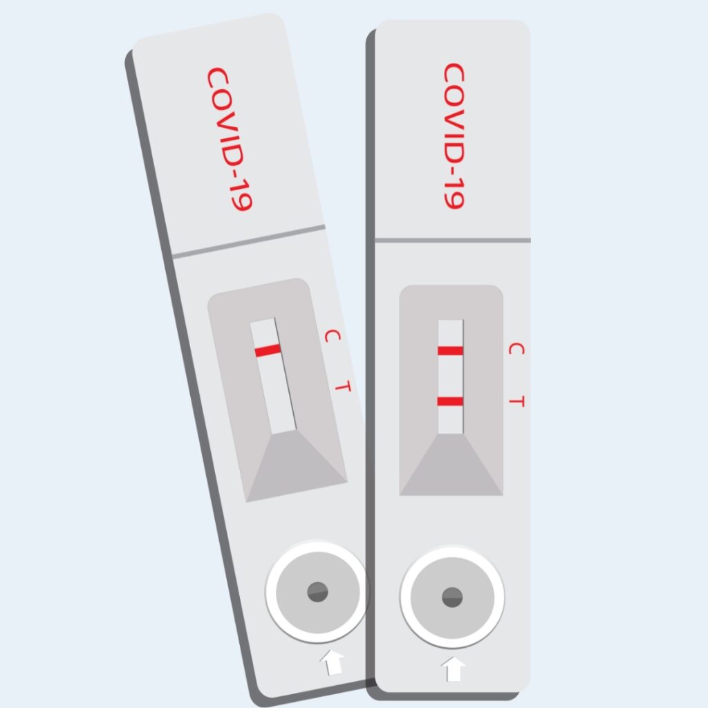 covid test strips