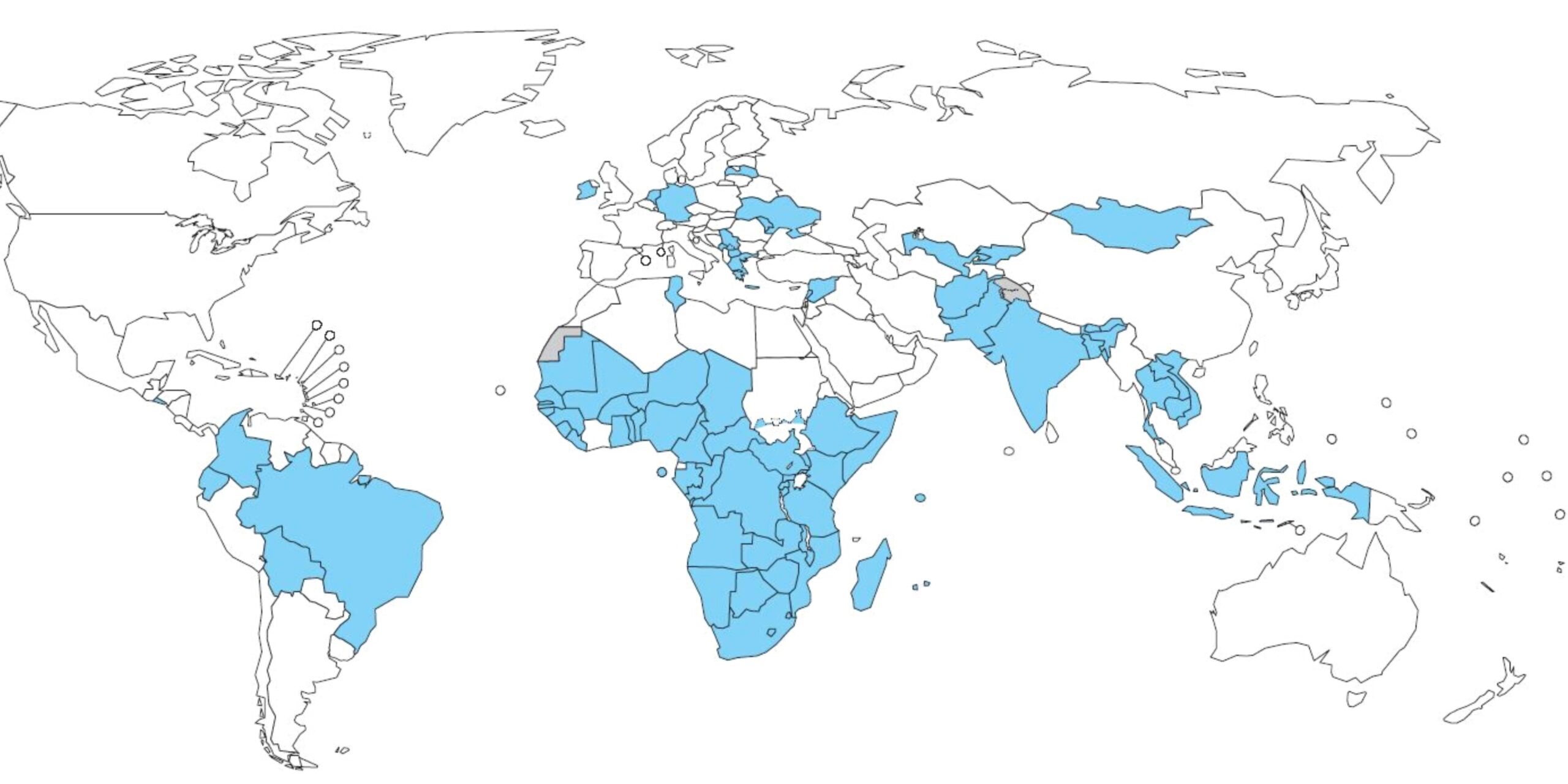 world map